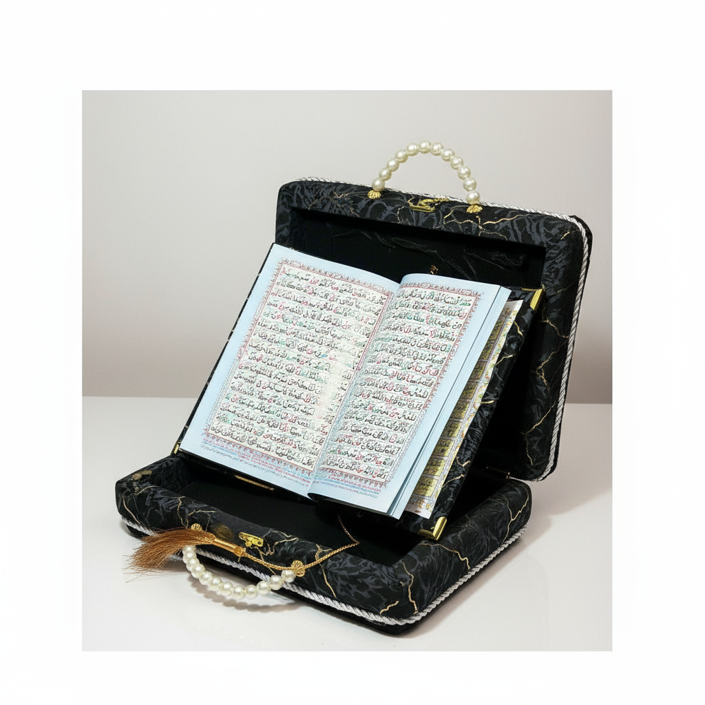 Luxury Quran Gift Set – Black