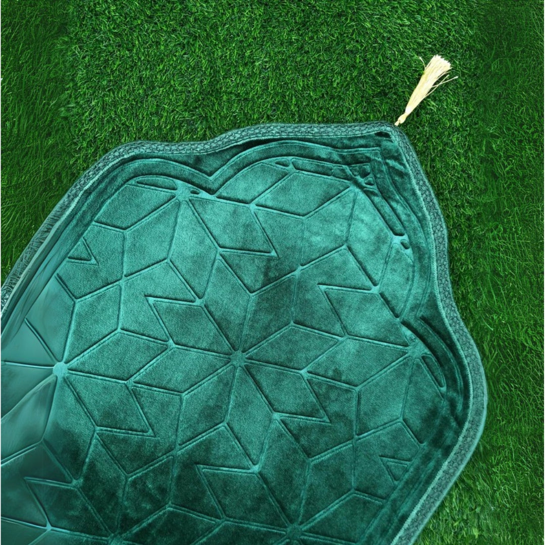 Kids Padded-Prayer-Matt - Bottle Green