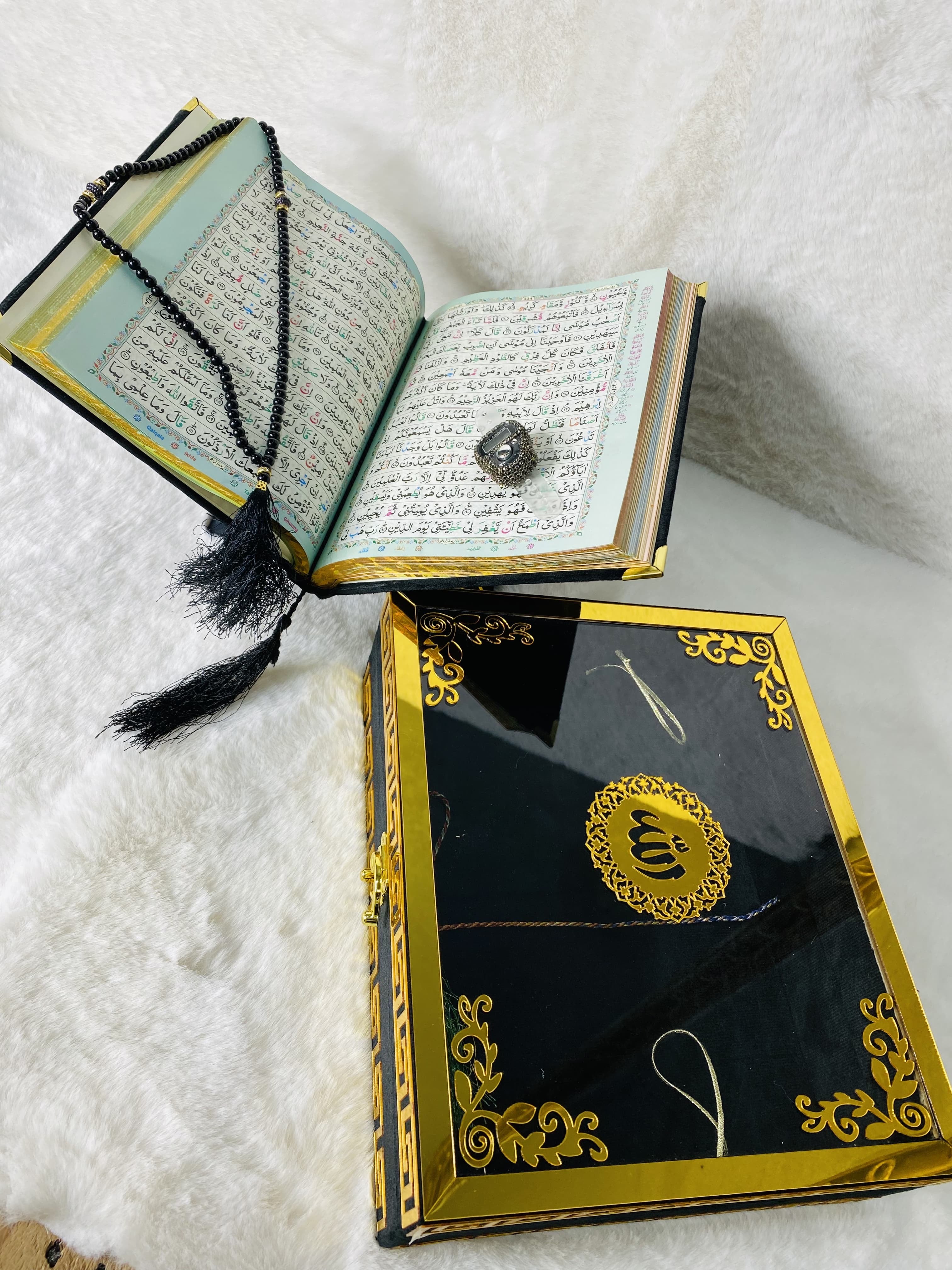 Bridal Quran set Acrylic - Black