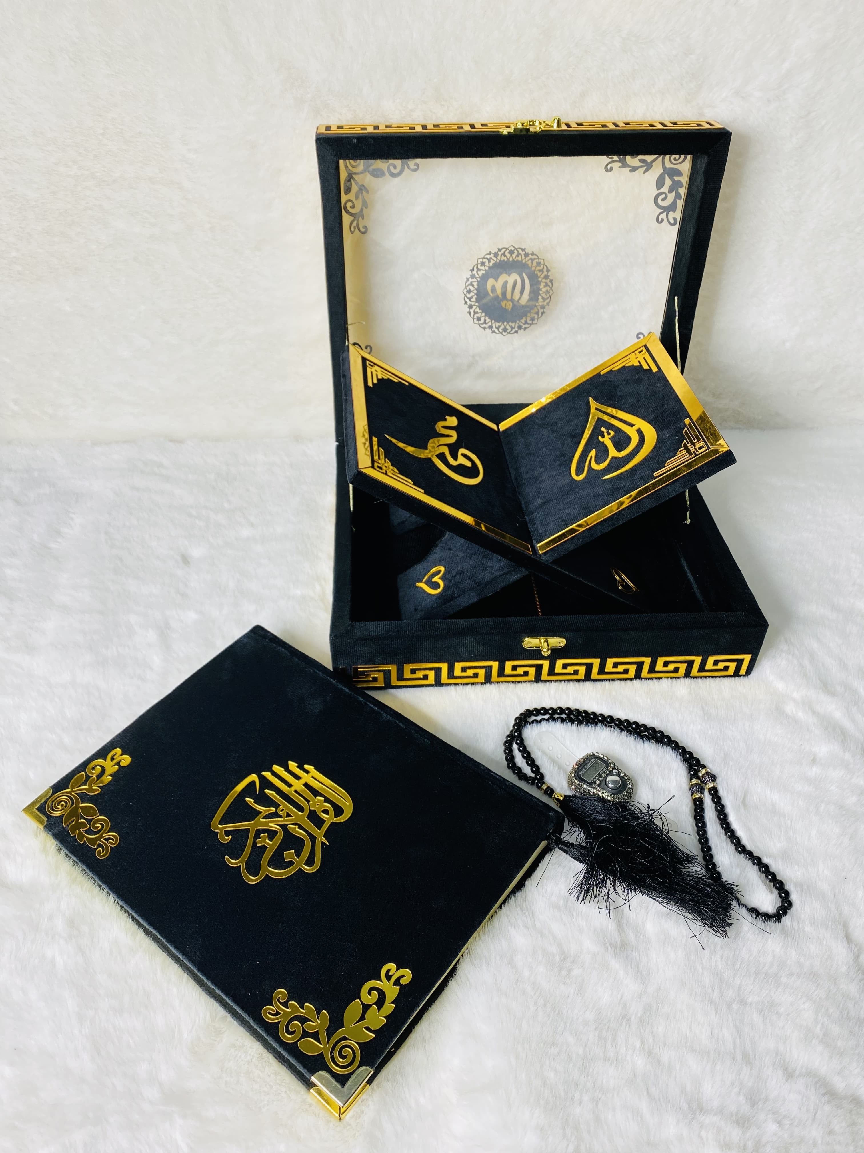 Bridal Quran set Acrylic - Black