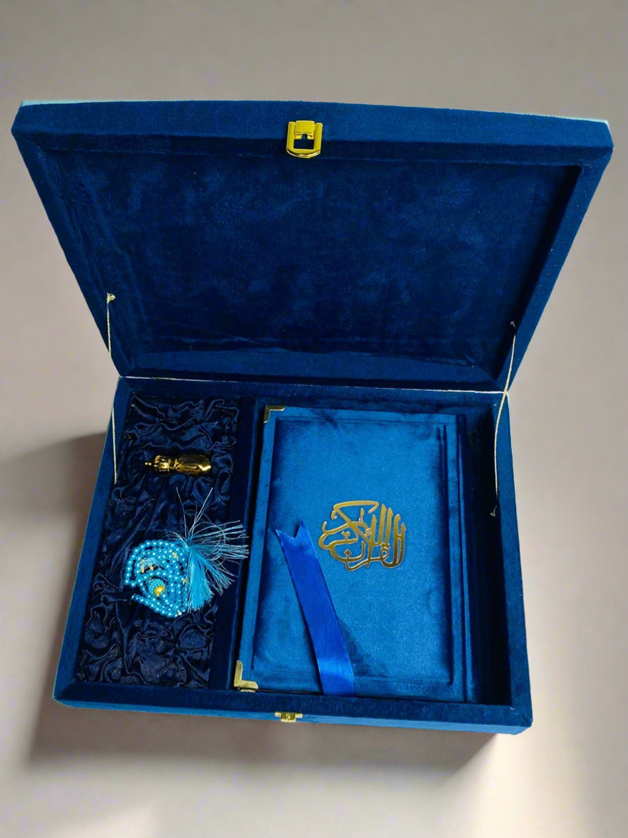 Bridal Quran-set (Blue)